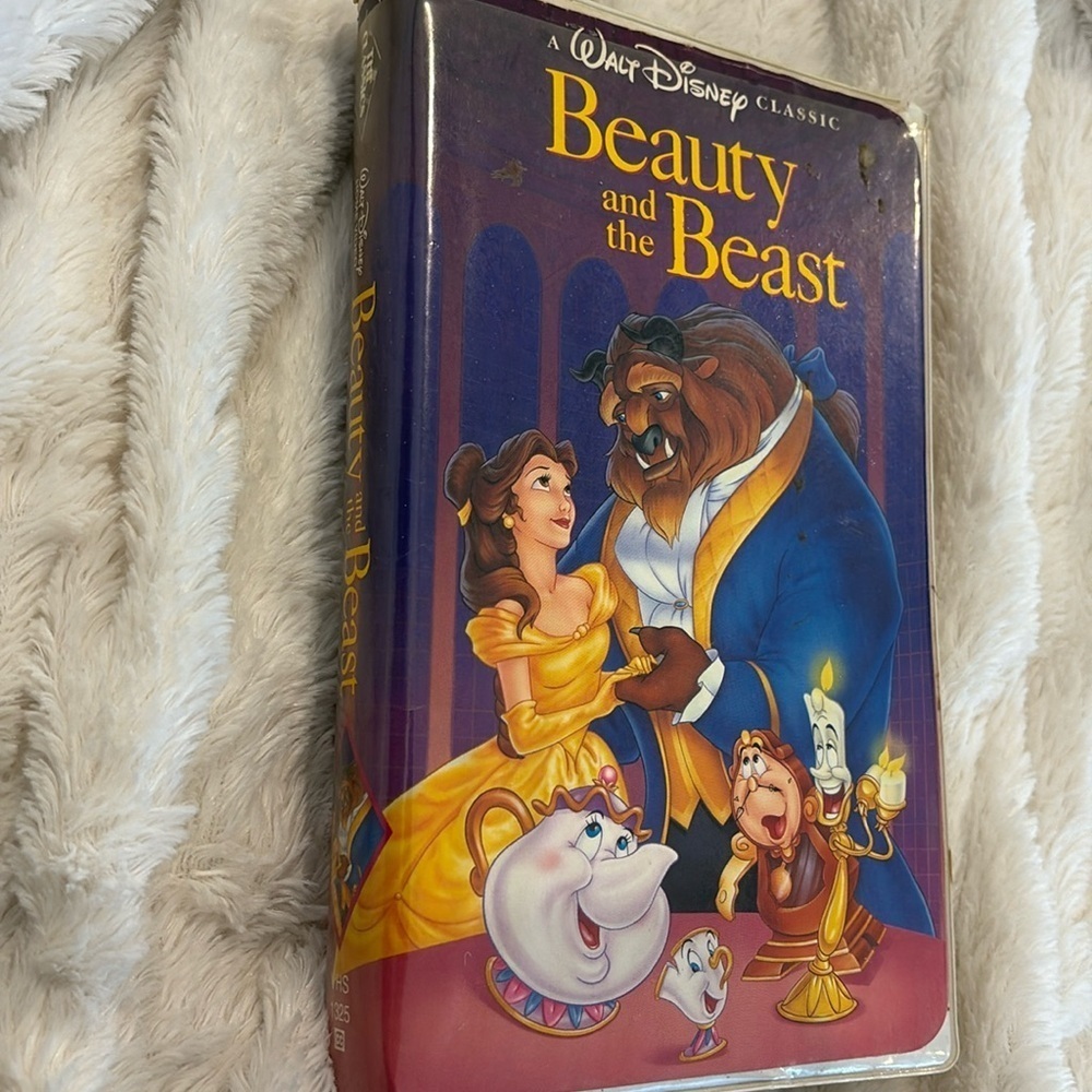 Rare Walt Disney Beauty and the Beast black diamond VHS